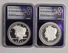 2025-S Morgan & Peace Silver Dollar Pair NGC PF70 Ultra Cameo