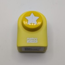 Star Shape 1 3/8" Wide Marvy Uchida Paper Punch Crafts Scrapbooking Cardmaking