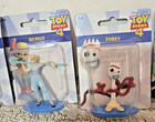 Disney/Pixar Toy Story 5 Figures Rex Bo Peep Woody Buzz Forky New + stickers — photo 4