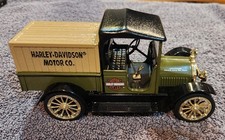 1916 Die Cast Studebaker Truck Bank Harley Davidson Liberty Chassis New In Box