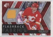 2014-15 SPx Flashback Fabrics Doug Gilmour #223 HOF 0k9w