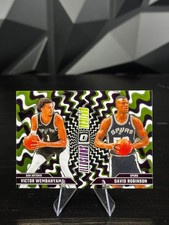 2024-25 Panini Donruss Optic #5 Optical Illusions Wembanyama Robinson Spurs