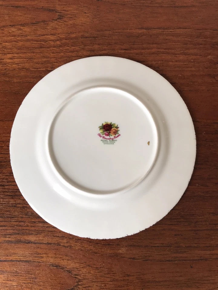 Vintage Royal Albert Old Country Roses Tea Trio Of Cup Plate And Saucer England - image 4 of 4