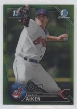 2016 Bowman Chrome Prospects Green Refractor 34/99 Brady Aiken #BCP7 1u6