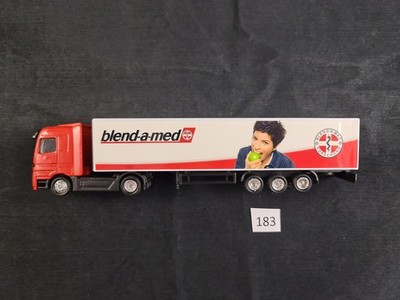 werbetrucks 1:87, Blend a med, LKW, H0, 001, sehr selten, Sattelzug, Zahnpasta 