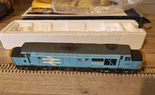 Bachmann Class 37 501 BR British Steel  light Blue  repaint - 00 gauge 