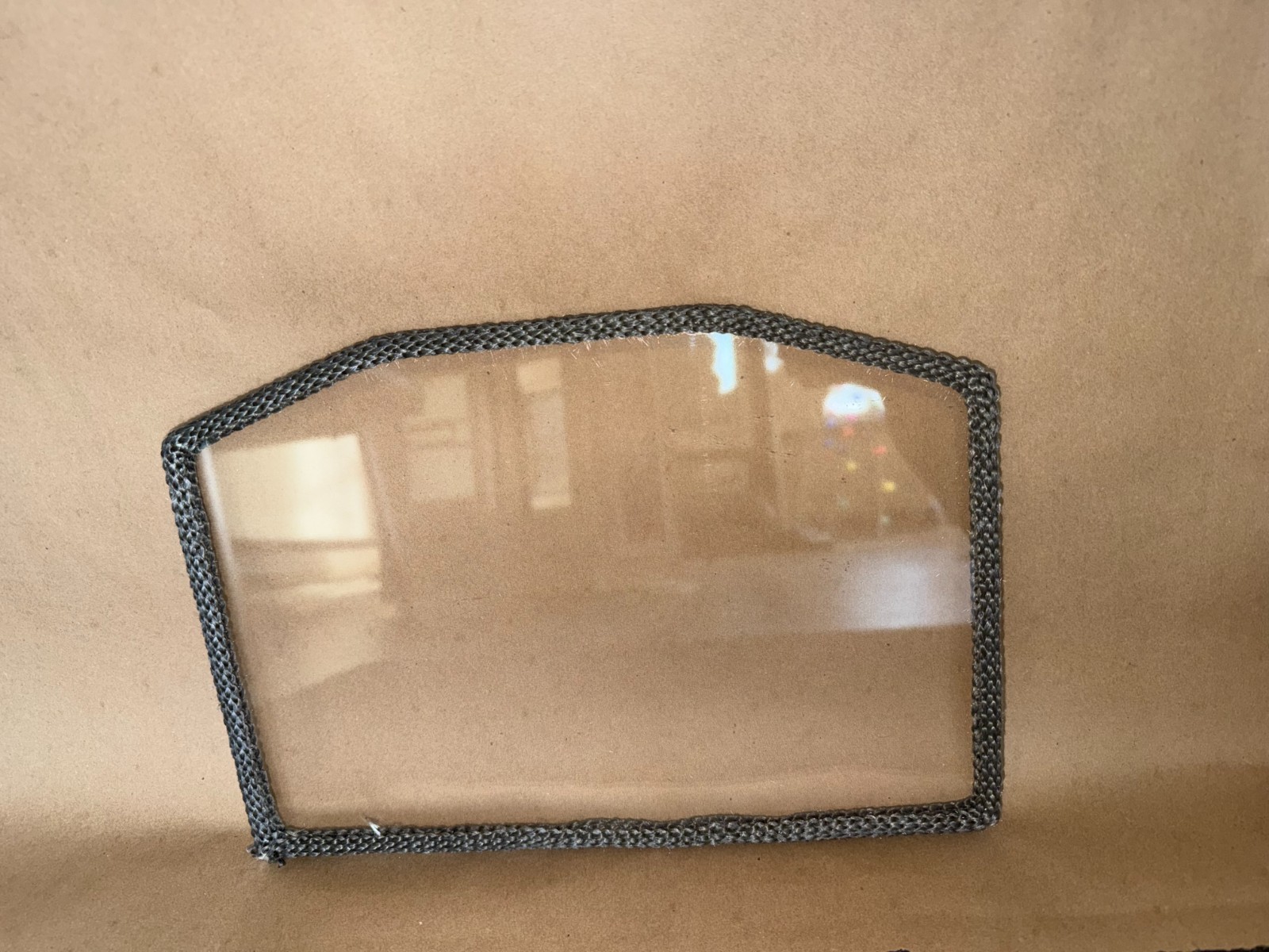 Harman exception #3-40-08214 stove glass notched corners