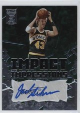 2021-22 Donruss Elite Impact Impressions Jack Sikma #II-JSI Auto HOF 14rh