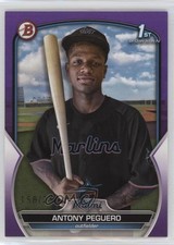 2023 Bowman Prospects Purple 158/250 Antony Peguero #BP-62 14p0