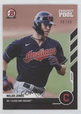 2020-21 Bowman Next Topps Now Prospect Pool Black 68/99 Nolan Jones #PP-13 zr9