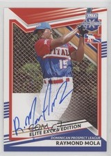 2022 Panini Elite Extra Edition Signatures Raymond Mola #208 Auto 1u6