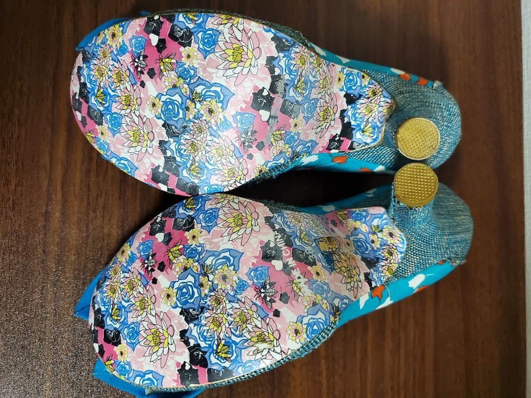 Irregular Choice ☆ Flower pattern ☆ Blue - image 9