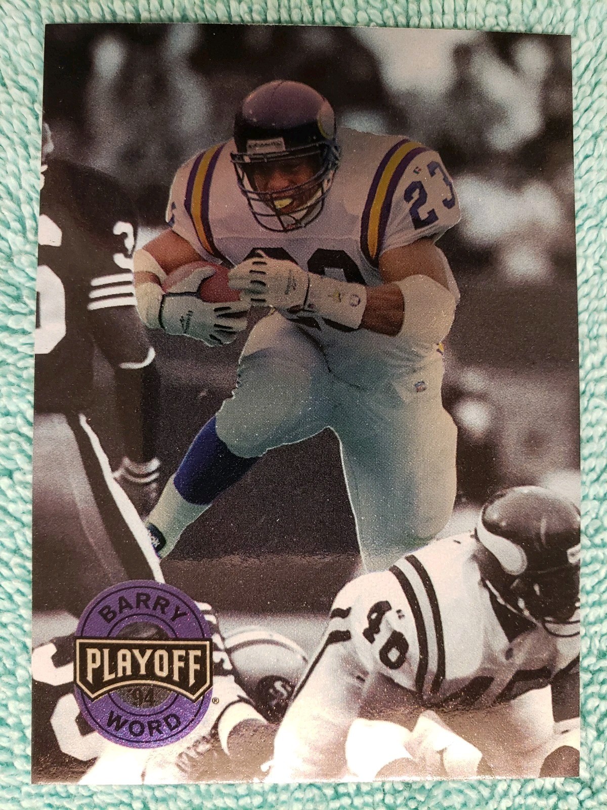 1994 PLAYOFF BARRY WORD #201 MINNESOTA VIKINGS 