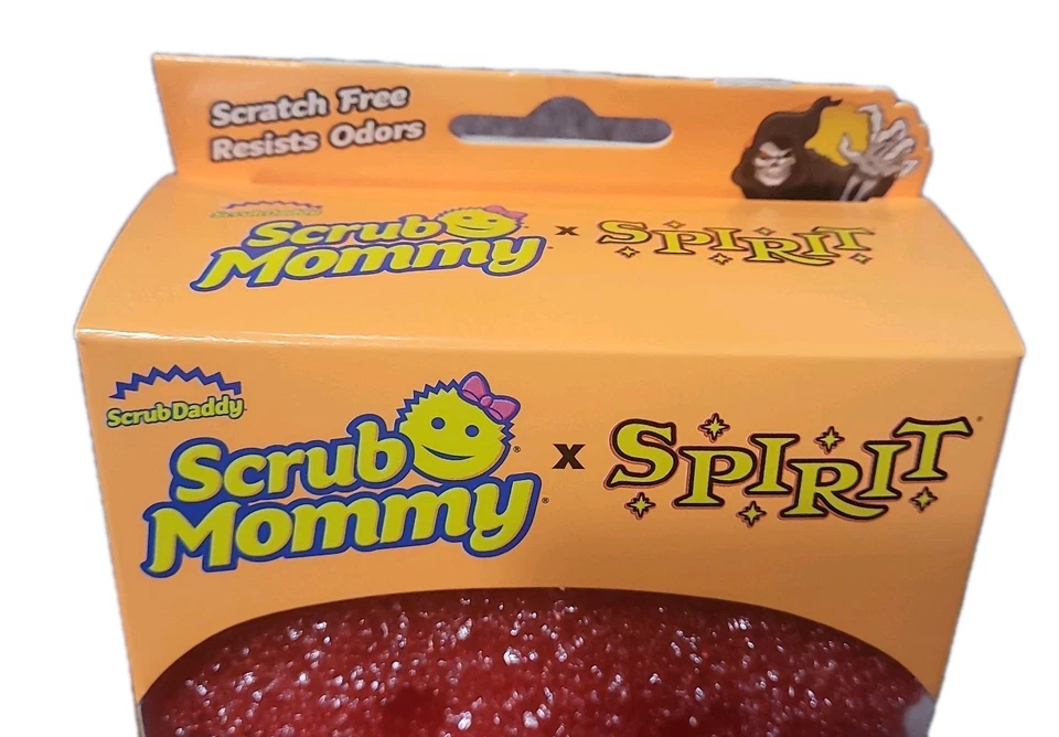 Scrub Daddy Exfoliante Mamá Payaso Espeluznante Esponja Espíritu Halloween Exclusivo 2025 Foto 3 de 3