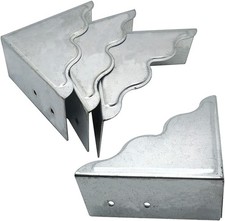 Metal Box Corner Guard 8 Pcs Large Retro Furniture Corner Protection Safety C...
