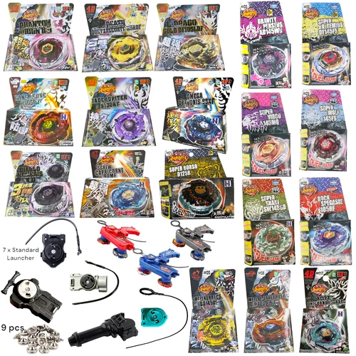 Beyblade Metal Fusion Rapidty Tops Gifts Spinning Gyro Master Battle