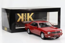 1:18 KK-Scale Mercedes-Benz 500 SEC Coupe C126 1987 rot metallic diecast