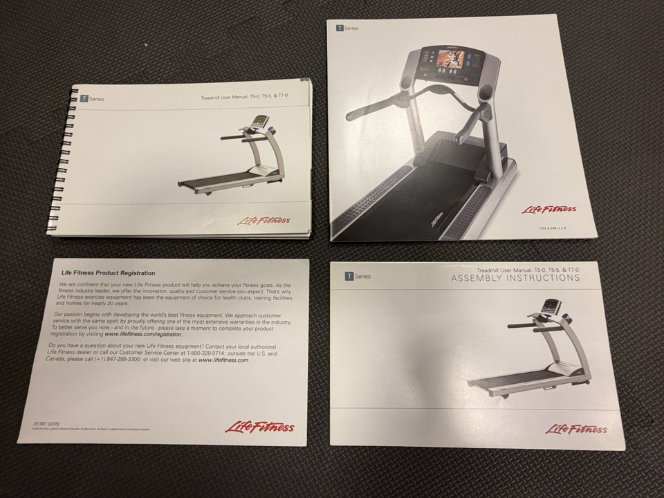 Life Fitness T7-0 Treadmill, Flex-Deck, Very Good Condition, Top of the ...