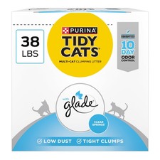 Purina Clumping Multi Cat Litter, Glade Clear Springs - 38 lb. Box