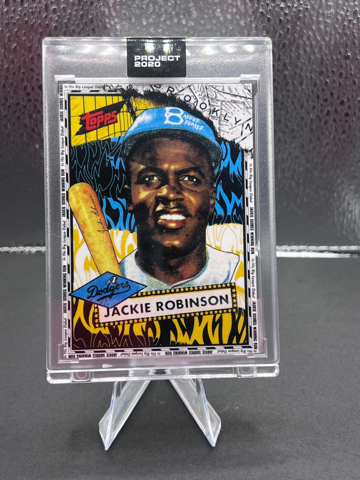 2020 Topps Project 2020 - 1952 Topps Jackie Robinson #140 Tyson Beck /6068