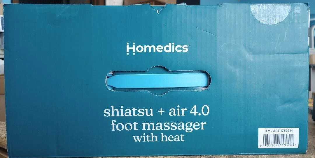 HoMedics Shiatsu + Air 4.0 Foot Massager w/ Heat Foot Spa