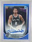 Dylan Harper 2025 Bowman Chrome #BCA-DH Blue Refractor RC Rookie Auto /150