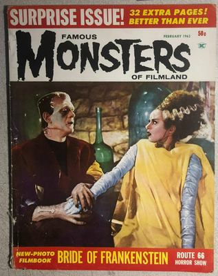FAMOUS MONSTERS OF FILMLAND #21 (1963) Warren Publications VG+/