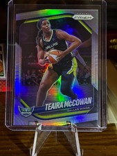 2025 Panini WNBA Prizm #48 Teaira McCowan Silver Dallas Wings
