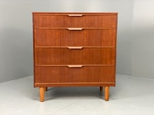 Vintage Chest Of Drawers By Austinsuite 1960s Teak Mid Century EB11063 MWOO