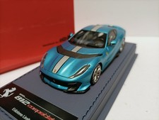 BBR Deluxe 1:43 Ferrari 812C Competition Blue Limited 20 Resin Car Model