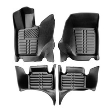 5D Premium Auto Fussmatten TPE Set passend für Porsche Panamera (2.Gen) Bauja...