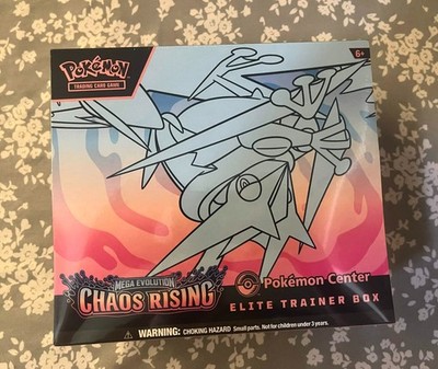 NEW Chaos Rising Pokemon Center EXCLUSIVE Elite Trainer Box BRAND NEW SEALED