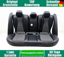 Mercedes E-Klasse W213 R&uuml;cksitzbank R&uuml;cksitz Hinten Stoff Schwarz / Anthrazit
