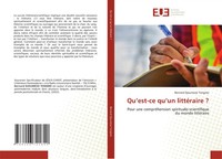 Bernard Djoumessi Tongmo | Qu'est-Ce Qu'un LittéRaire ? | Taschenbuch (2024)