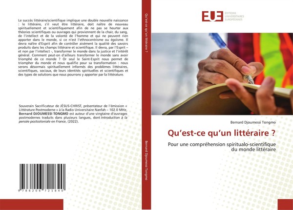 Bernard Djoumessi Tongmo | Qu'est-Ce Qu'un LittéRaire ? | Taschenbuch (2024)-image