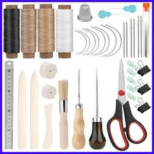 41 Pcs Book Binding Kits 3 Pcs Bone Folder Paper Creaser Paper Folding Tool B...