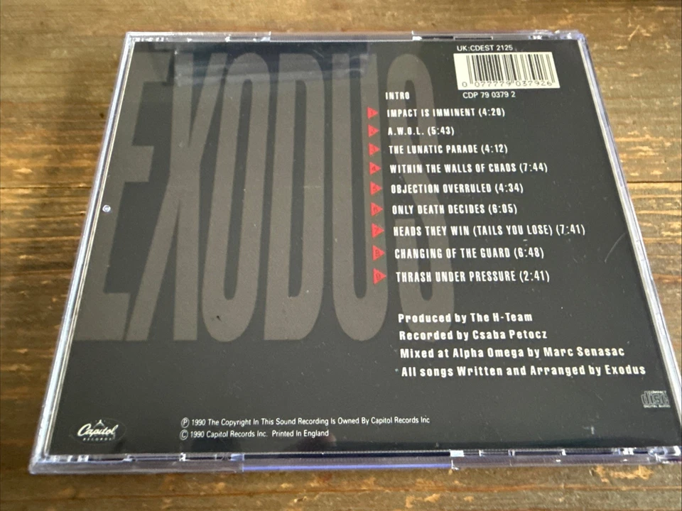 EXODUS - Impact Is Imminent (1.Press 1990) SLAYER / EXHORDER / TESTAMENT - Bild 2 von 4