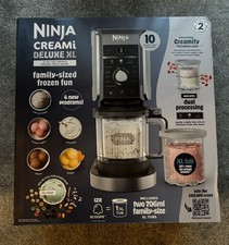 Image of Ninja Creami Deluxe Ice Cream and Frozen Drink Maker [NC501UK] 10-in-1 | New🍦✅