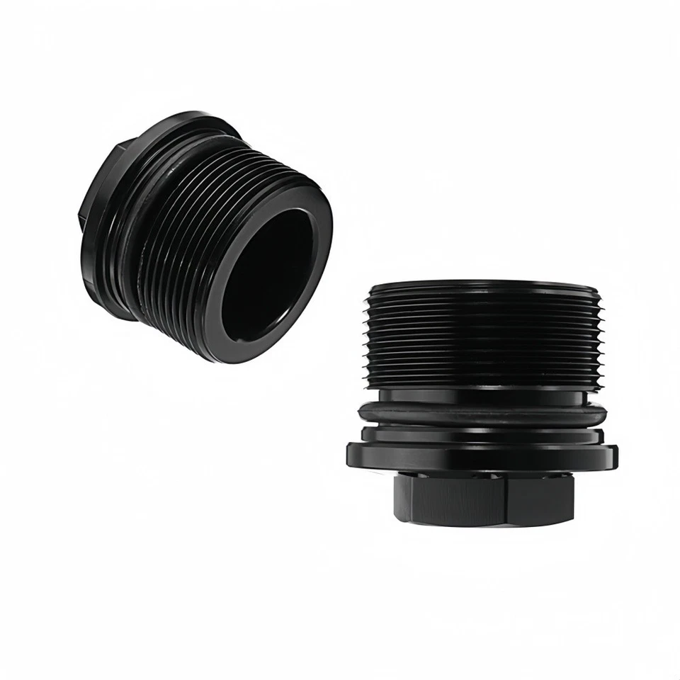 Parafuso de tampa de tubo de garfo 39 mm preto para Harley 1987-2016 adequado para Sportster 1200 883 - Imagem 2 de 4