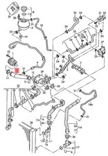 Genuine VW SKODA SEAT Bora Variant Caddy Golf Coolant Pipe 032121065G