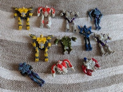 Transformers Prime Kinder Ei Spielzeug Figuren x8 Lot Konvolut + Teile