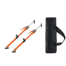 Cabinet Jack Support Pole,2-Pack,18.9-29.5 Inch Steel Telescopic Quick Support