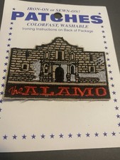 ALAMO Iron On Patch