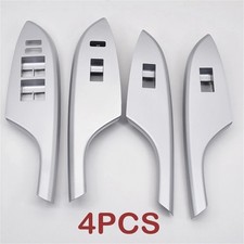 4pcs Door Window Switch Trim Cover Bezel Panel For Toyota Corolla 2009-2013 Lhd