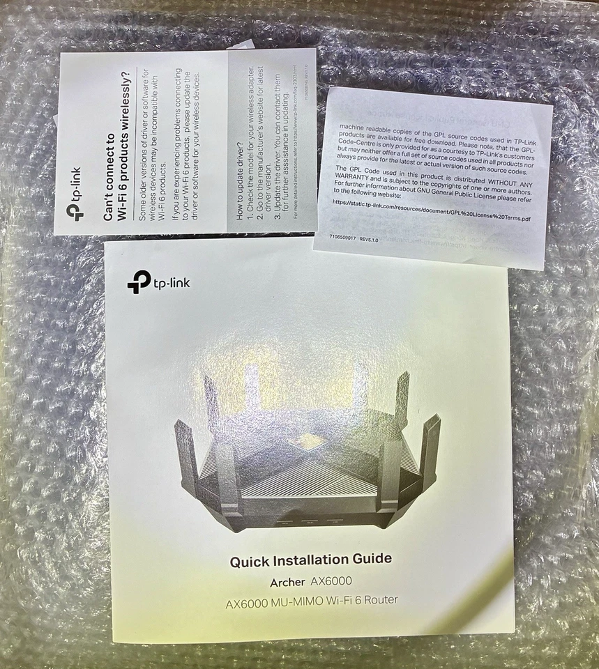 TP-Link AX6000 WiFi 6 Router (Archer AX6000) 8-Stream Gaming Router Gigabit WAN - Image 4 of 4