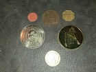 Rare Token Coin Lot Peep Show Bar Spinner WW2 Foreign Risqué  — photo 2