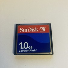 Sandisk 1GB CF Compact Flash Card Photo Video Camera Memory card SDCFJ/SDCFB