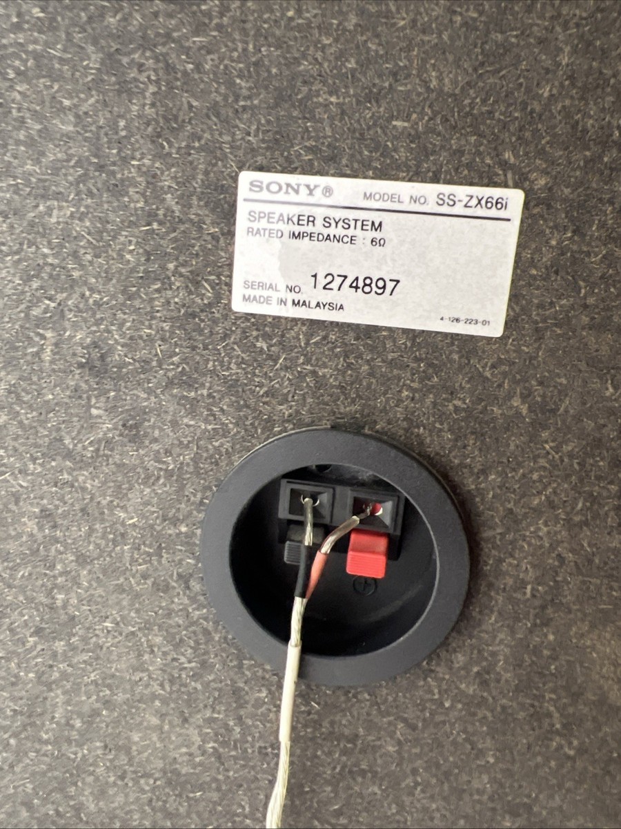 Sony LBT-ZX66i Mini Hi-Fi Stereo System w/ SS-ZX66i Speakers 5-CD