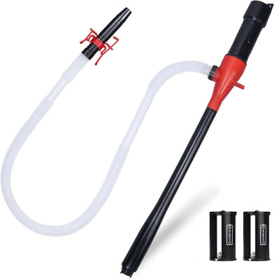 Battery Powered Fuel Transfer Pump 2.2 GPM Portable Gas Water Diesel Siphon Hose