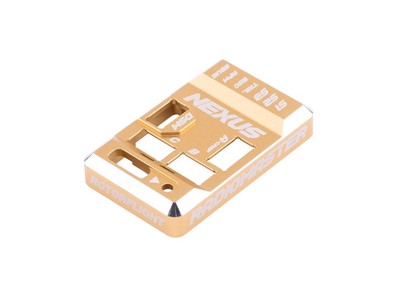 RadioMaster Nexus Flight Controller: Lebendige Aluminiumfarbengehäuse